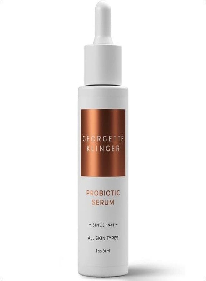 Georgette Klinger Probiotic Serum - Hydrating Face Serum With Hyaluronic Acid For Anti-Aging & Skin Barrier Repair, Balances Skin Microbiome, Enhancing Texture, Prevent Premature Aging - 1 oz - Image 2